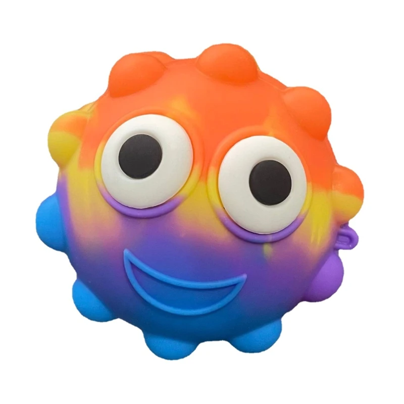 Q9QB Push Bubble Pop Stress Ball Decompression Fidget Ball Toys for Kid Adult Family Game Help People Relieve Stress 
Q9QB Push Bubble Pop Stress Ball Decompression Fidget Ball Toys for Kid Adult Family Game Help People Relieve Stress