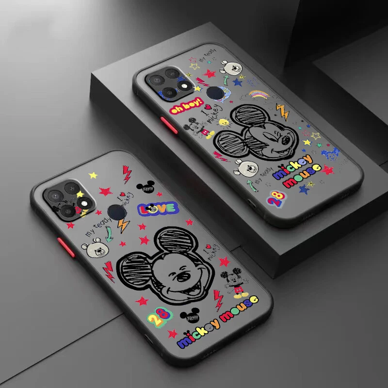 Cartoon Mickey Minnie For OPPO A98 A96 A94 A78 A77 A76 A74 A72 A57 A56 A55 A53 Frosted Translucent Hard Phone Case Cover
Cartoon Mickey Minnie For OPPO A98 A96 A94 A78 A77 A76 A74 A72 A57 A56 A55 A53 Frosted Translucent Hard Phone Case Cover