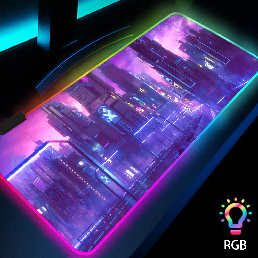 Neon Night City Led Rgb Keyboard Mouse Pad with Backlight Gamer Nightlight Custom Desktop Accessories Cool Stuff for Desk Xxl
Neon Night City Led Rgb Keyboard Mouse Pad with Backlight Gamer Nightlight Custom Desktop Accessories Cool Stuff for Desk Xxl