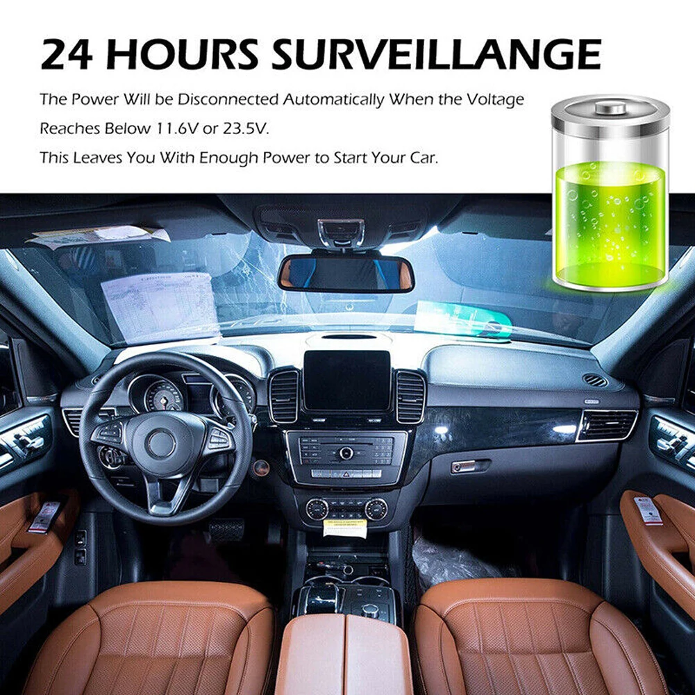 Durable Equippemnt DVR HardWire Box Car Accessories Approx.3.2m Black DC 12-24V Plastic Tool USB GPS Navigation
Durable Equippemnt DVR HardWire Box Car Accessories Approx.3.2m Black DC 12-24V Plastic Tool USB GPS Navigation