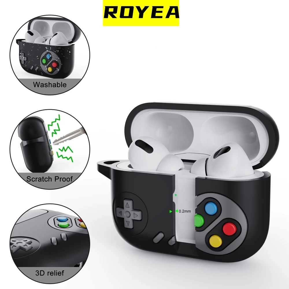 Earphone Case For AirPods Pro 3D Game Console Cover For Apple Airpods 3 Pro2 Soft Silicone Protective Cases
Earphone Case For AirPods Pro 3D Game Console Cover For Apple Airpods 3 Pro2 Soft Silicone Protective Cases