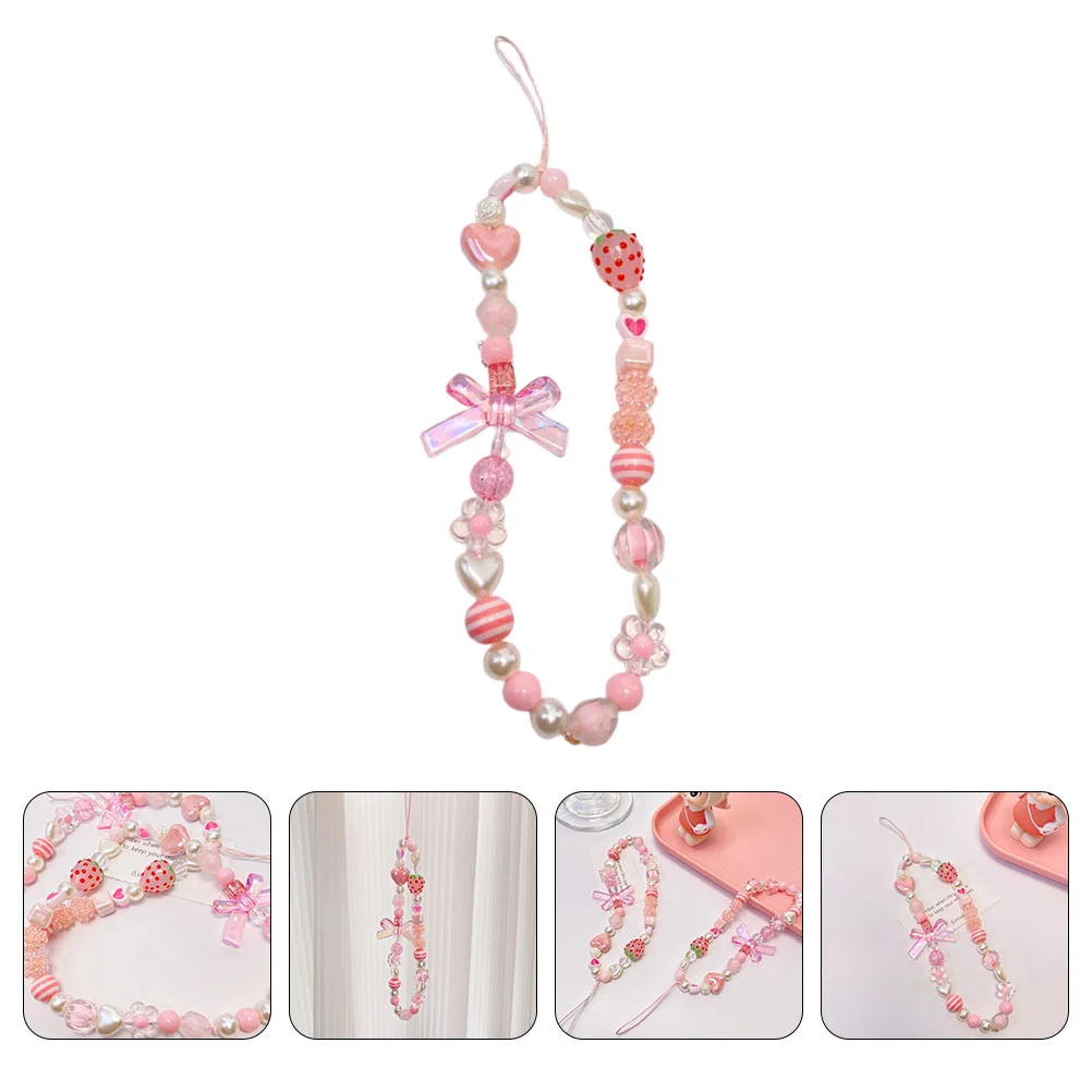 Hanging Strap Chain Ropes Lanyards Charm Pendant Charms Strawberry Unique Beaded Cellphone Cell Straps Lanyard School Lost Anti
Hanging Strap Chain Ropes Lanyards Charm Pendant Charms Strawberry Unique Beaded Cellphone Cell Straps Lanyard School Lost Anti