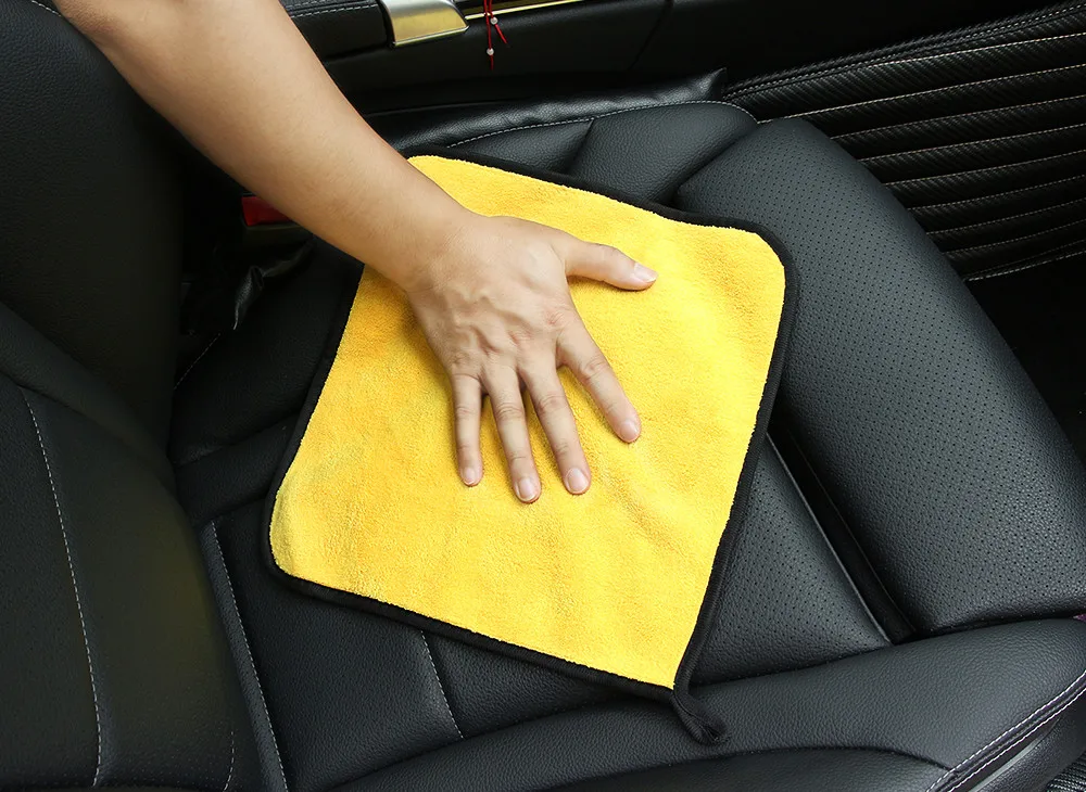 

1 super soft car clean wash microfiber towel for Fiat Tipo Qubo Panda Mobi 500X Argo 500L 124 Croma Linea Ulysse