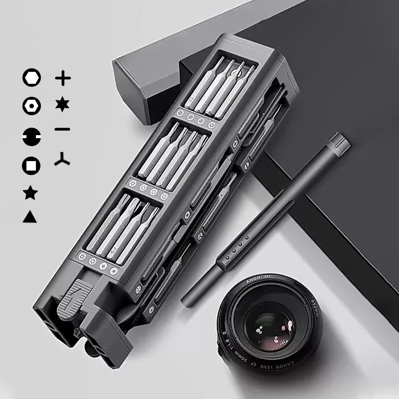 Xiaomi Supplier 46pcs precision screwdriver set magnetic screw bits kit for xiaomi phones repair computer tri wing hex trox
Xiaomi Supplier 46pcs precision screwdriver set magnetic screw bits kit for xiaomi phones repair computer tri wing hex trox