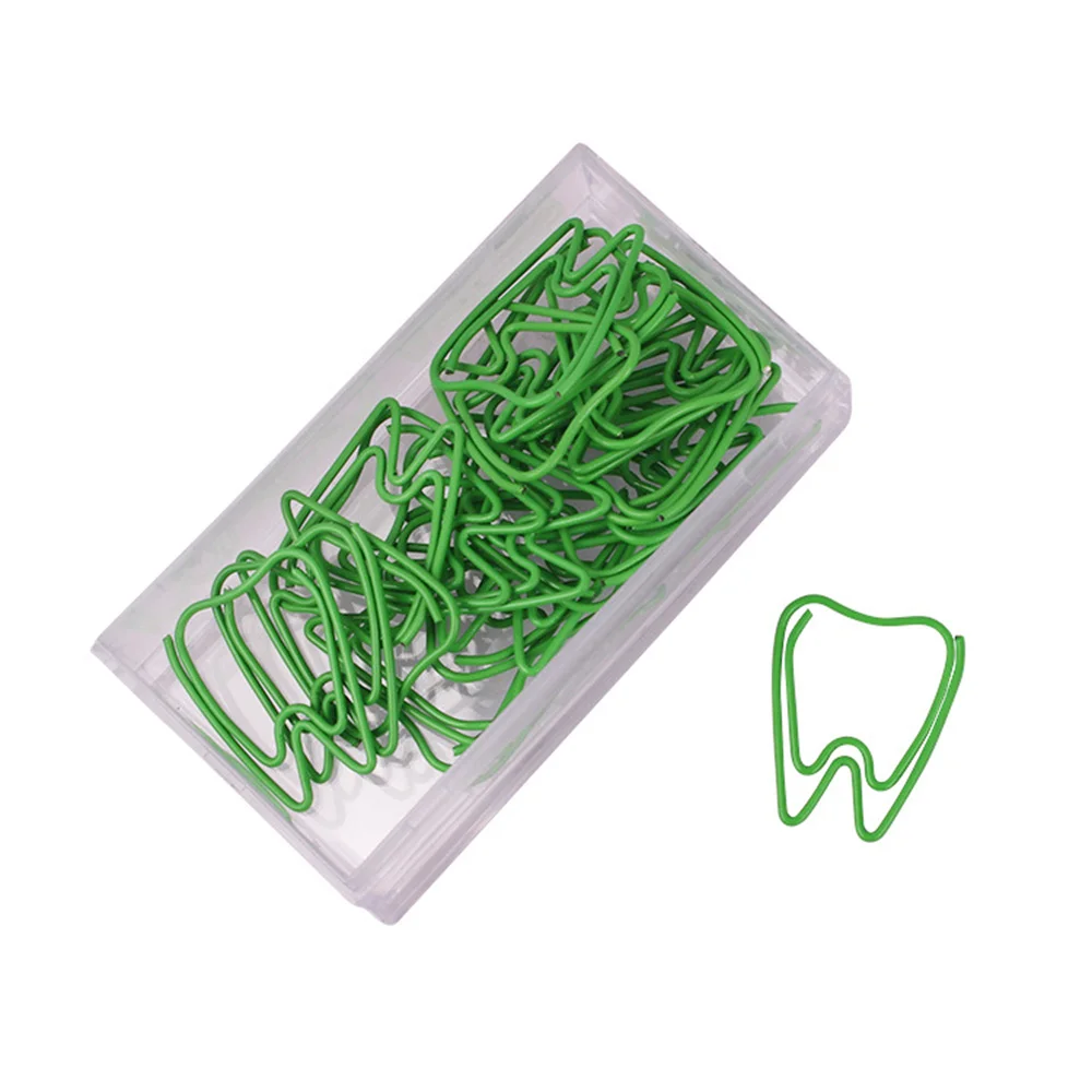 20pcs/box Green Tooth Shape Paper Clips Cartoon Bookmarks Photo Memo Ticket Clips Kawaii Stationery School Supplies 
20pcs/box Green Tooth Shape Paper Clips Cartoon Bookmarks Photo Memo Ticket Clips Kawaii Stationery School Supplies