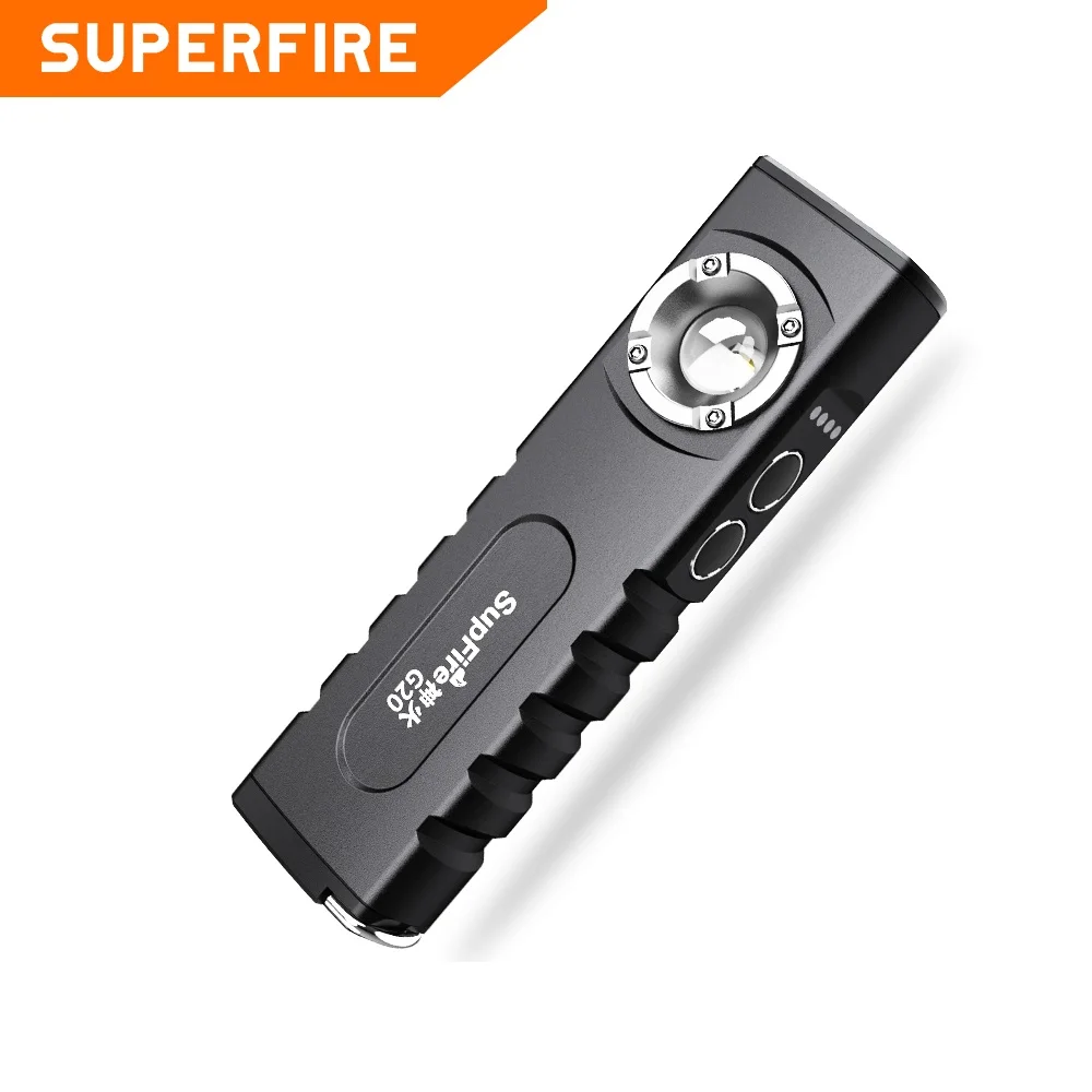 SupFire G20 LED Stepless dimming+Red Laser Light, With Magnet And Power Bank Function, Multifunctional Camping LED flashlight
SupFire G20 LED Stepless dimming+Red Laser Light, With Magnet And Power Bank Function, Multifunctional Camping LED flashlight