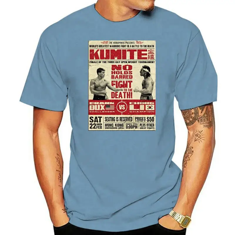 Bloodsport Poster Kumite Frank Dux vs Chong Li T shirt Bloodsport tee kumite tournament
Bloodsport Poster Kumite Frank Dux vs Chong Li T shirt Bloodsport tee kumite tournament