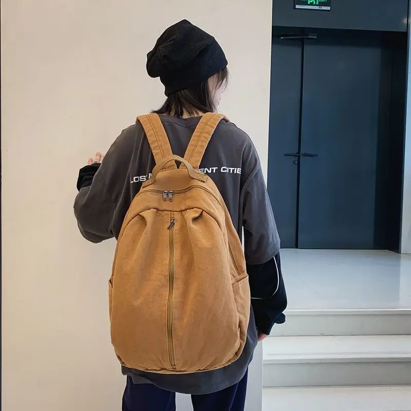 Chuwanglin Casual Women Canvas Backpack Large capacity Outdoor Travelbags Unisex School Backpacks Simple Knapsack 118-1336
Chuwanglin Casual Women Canvas Backpack Large capacity Outdoor Travelbags Unisex School Backpacks Simple Knapsack 118-1336