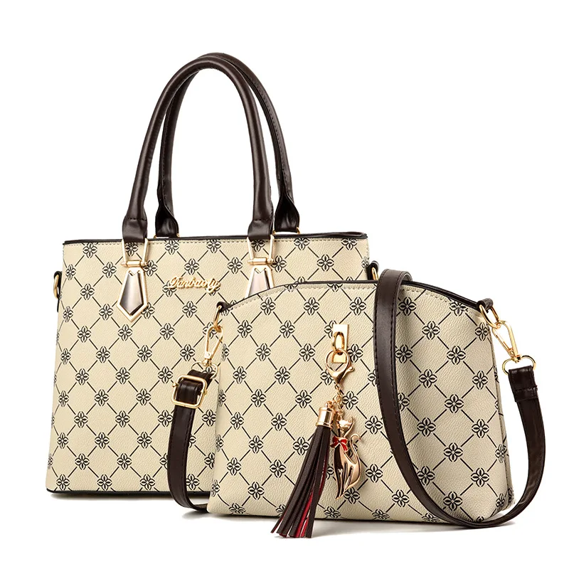 Women Bags Set 2 Pcs Leather Handbag Women Tote Bag Ladies Shoulder Bag for Women 2022 Messenger Bag Sac A Main
Women Bags Set 2 Pcs Leather Handbag Women Tote Bag Ladies Shoulder Bag for Women 2022 Messenger Bag Sac A Main