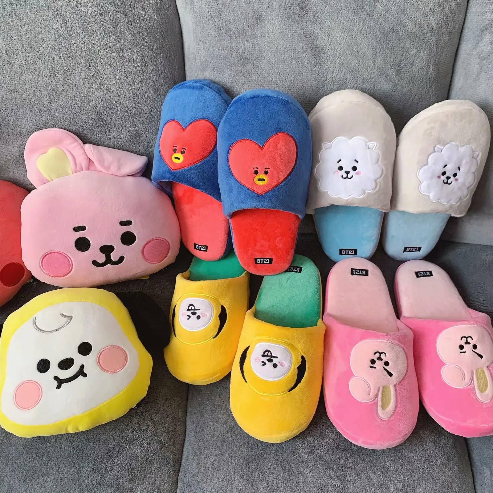 Korean Style Home Soft Slippers Plush Ladies Girls Flat Shoes Cute Indoor Cartoon Spring Autumn Women Female Shoes Gifts
Korean Style Home Soft Slippers Plush Ladies Girls Flat Shoes Cute Indoor Cartoon Spring Autumn Women Female Shoes Gifts