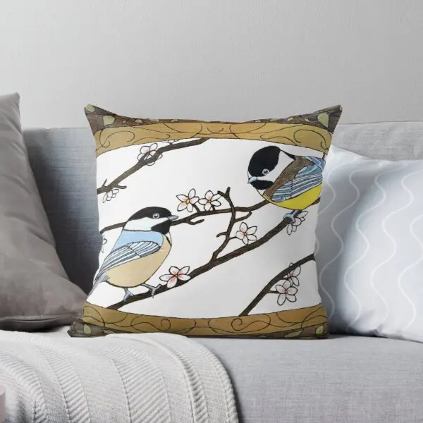 Chickadees On Cherry Blossom Tree Art N Printing Throw Pillow Cover Square Bed Waist Comfort Sofa Fashion Pillows not include
Chickadees On Cherry Blossom Tree Art N Printing Throw Pillow Cover Square Bed Waist Comfort Sofa Fashion Pillows not include