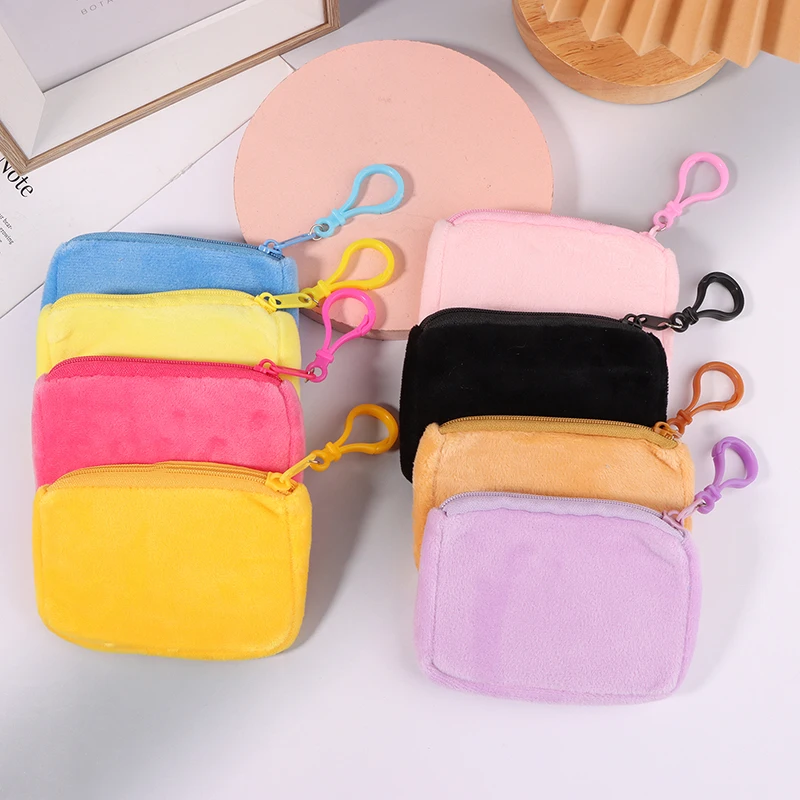 1pcs Cute Candy Color Plush Coin Purse Women Minimalist Square Change Pouch Wallet Headphone Bag Key Holder
1pcs Cute Candy Color Plush Coin Purse Women Minimalist Square Change Pouch Wallet Headphone Bag Key Holder