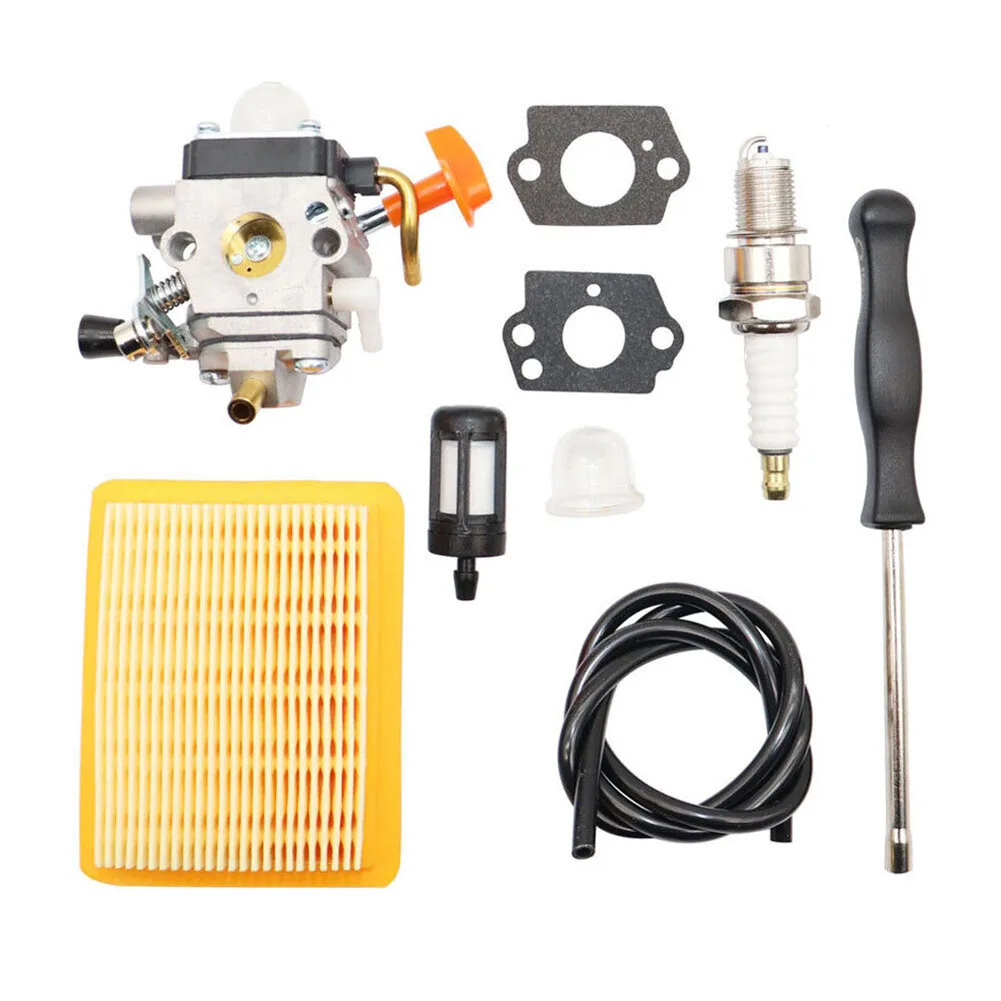 Карбюратор для Stihl FS91R FC91 FS111 FC111 KM91R KM111R HT102, запчасти для газонокосилки с воздушным фильтром, прокладка топливной трубы
Карбюратор для Stihl FS91R FC91 FS111 FC111 KM91R KM111R HT102, запчасти для газонокосилки с воздушным фильтром, прокладка топливной трубы