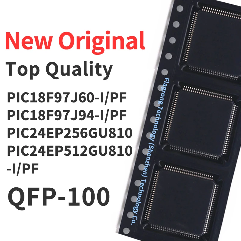 1 Pieces PIC18F97J60 PIC18F97J94 PIC24EP256GU810 PIC24EP512GU810 -I/PF QFP-100 Chip IC New Original
1 Pieces PIC18F97J60 PIC18F97J94 PIC24EP256GU810 PIC24EP512GU810 -I/PF QFP-100 Chip IC New Original