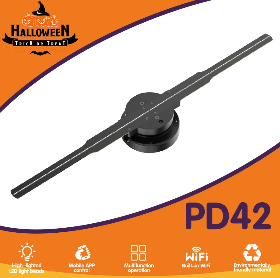 3D Голограмма PD42, проекционный вентилятор с Wi-Fi, светодиодный голографический проигрыватель, проектор, дисплей с поддержкой изображений и видео
3D Голограмма PD42, проекционный вентилятор с Wi-Fi, светодиодный голографический проигрыватель, проектор, дисплей с поддержкой изображений и видео