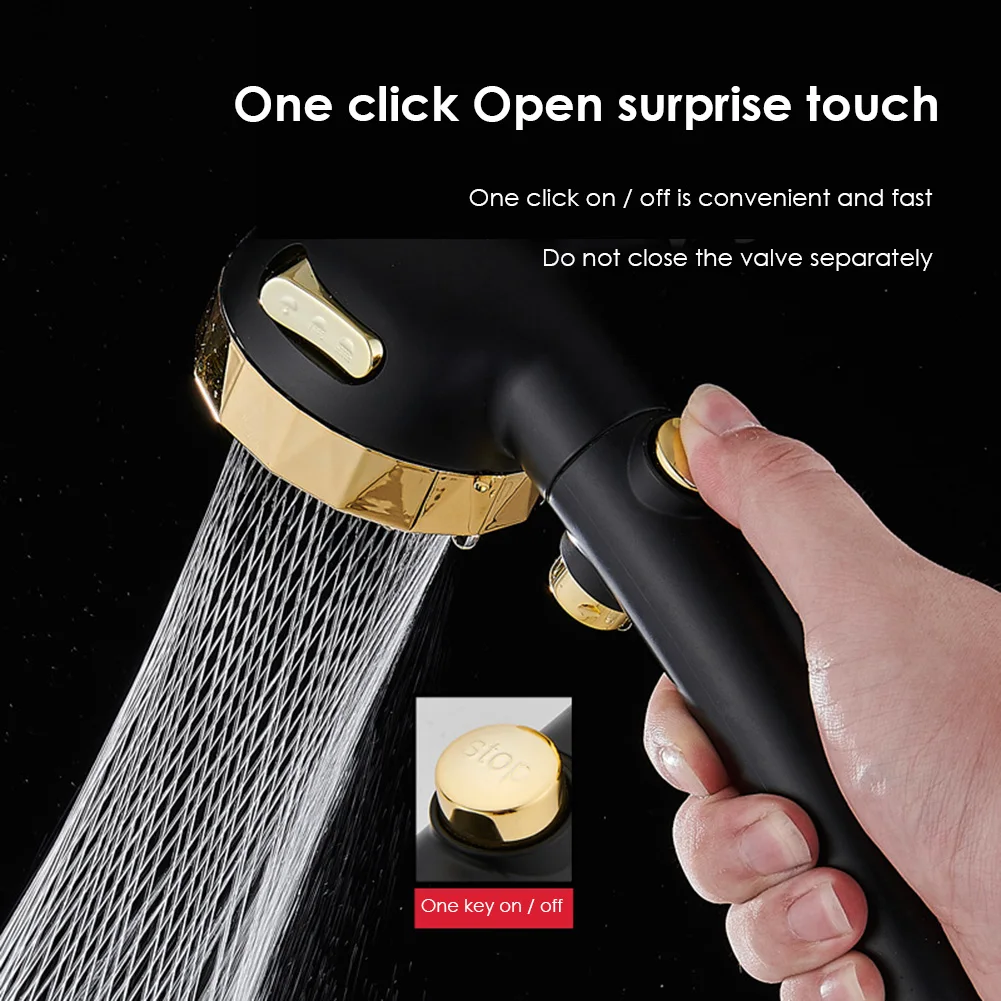 5 Modes High Pressure Water Saving Spray Shower Head Rainfall Shower Head Bathroom Hand held Pressurized Massage Shower Head
5 Modes High Pressure Water Saving Spray Shower Head Rainfall Shower Head Bathroom Hand held Pressurized Massage Shower Head