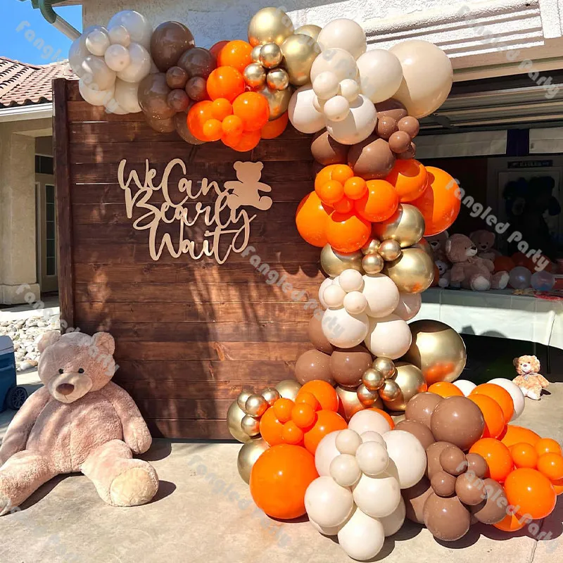 139pcs Matte Orange Caramel Boho Balloon Garland Birthday Background Bridal Shower Wedding Anniversary Balloons Halloween Decor
139pcs Matte Orange Caramel Boho Balloon Garland Birthday Background Bridal Shower Wedding Anniversary Balloons Halloween Decor
