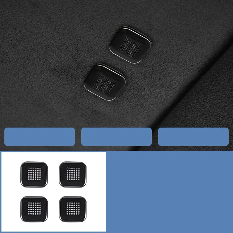 Для Geely Monjaro KX11 2022-2024 Grand Koleos 2025, крышка автомобильного динамика, наклейка, черная нержавеющая сталь, авто украшения, аксессуары 
Для Geely Monjaro KX11 2022-2024 Grand Koleos 2025, крышка автомобильного динамика, наклейка, черная нержавеющая сталь, авто украшения, аксессуары