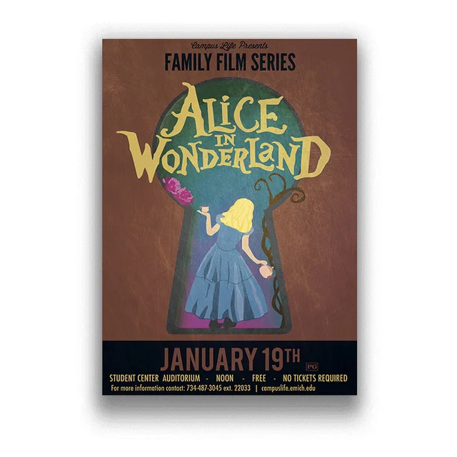 Alice in Wonderland Movie poster and print Canvas Painting Art wall pictures Hot retro style wall decorations living room Obrazy
Alice in Wonderland Movie poster and print Canvas Painting Art wall pictures Hot retro style wall decorations living room Obrazy