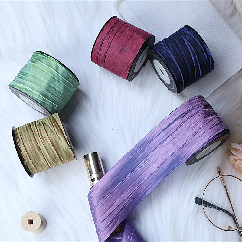 1Yard 50mm Color Pleated Ribbons for Wedding Party Decoration Bouquet Gifts Packing Ribbon DIY Handmade Material for Bow Clothes
1Yard 50mm Color Pleated Ribbons for Wedding Party Decoration Bouquet Gifts Packing Ribbon DIY Handmade Material for Bow Clothes