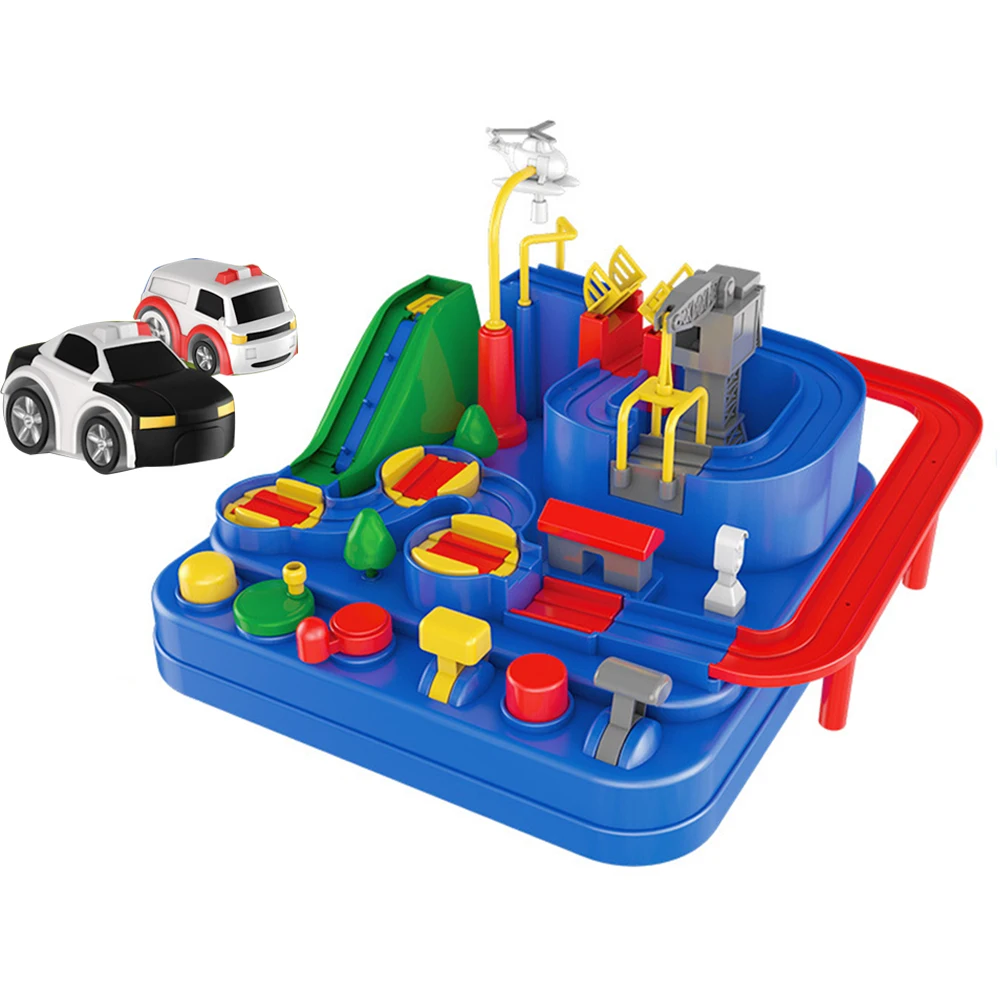 Children Toy Set Funny Stimulate Interest Track Cool Gift Educational Portable Transport Car Adventure Game Railway Interactive
Children Toy Set Funny Stimulate Interest Track Cool Gift Educational Portable Transport Car Adventure Game Railway Interactive