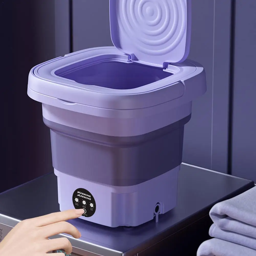 8L Foldable Washing Machine Portable Socks Underwear Panties Household Dry Washing Machine Models Spinning Retractable 3 Wi V5B1
8L Foldable Washing Machine Portable Socks Underwear Panties Household Dry Washing Machine Models Spinning Retractable 3 Wi V5B1