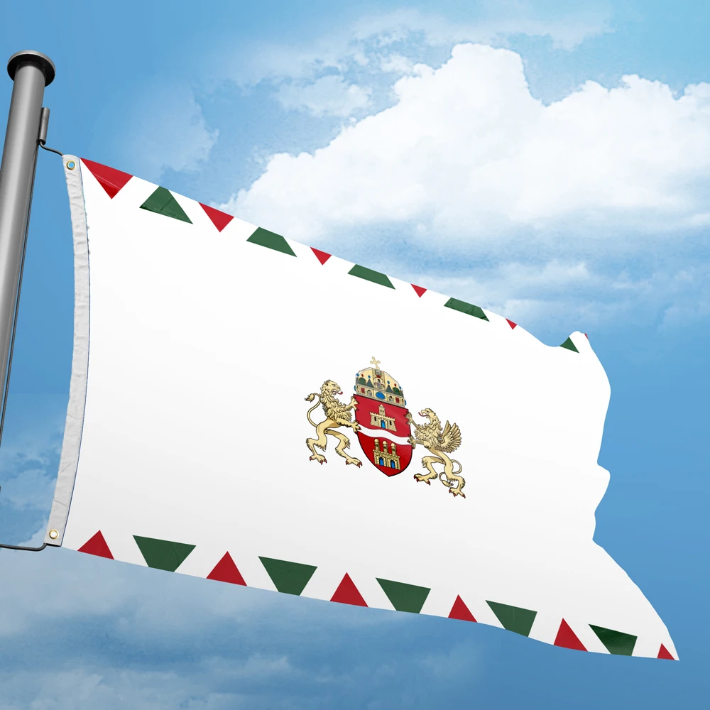 Flag Of Budapest (2011-) 3*5FT 90*150CM Flags Design Custom Indoor Outdoor Decor Banners Polyester UV Resistance Double Stitch
Flag Of Budapest (2011-) 3*5FT 90*150CM Flags Design Custom Indoor Outdoor Decor Banners Polyester UV Resistance Double Stitch