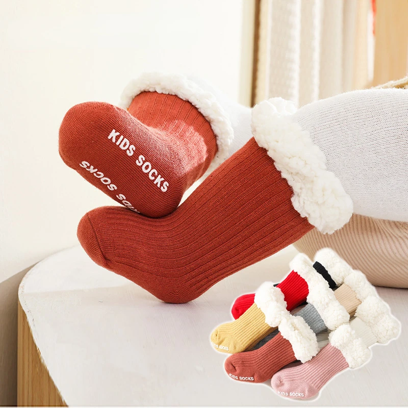 Winter Baby Socks Cute Thicken Warm Kids Sock Thermal Cotton Newborn Toddlers Girls Boys Anti Slip Floor Socks 0-3 Years
Winter Baby Socks Cute Thicken Warm Kids Sock Thermal Cotton Newborn Toddlers Girls Boys Anti Slip Floor Socks 0-3 Years