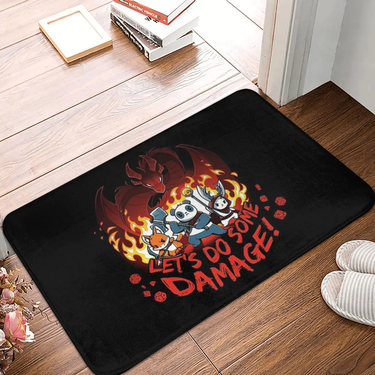 Dnd game Non-slip Doormat Lets Do Some Damage Bath Bedroom Mat Welcome Carpet Home Pattern Decor
Dnd game Non-slip Doormat Lets Do Some Damage Bath Bedroom Mat Welcome Carpet Home Pattern Decor