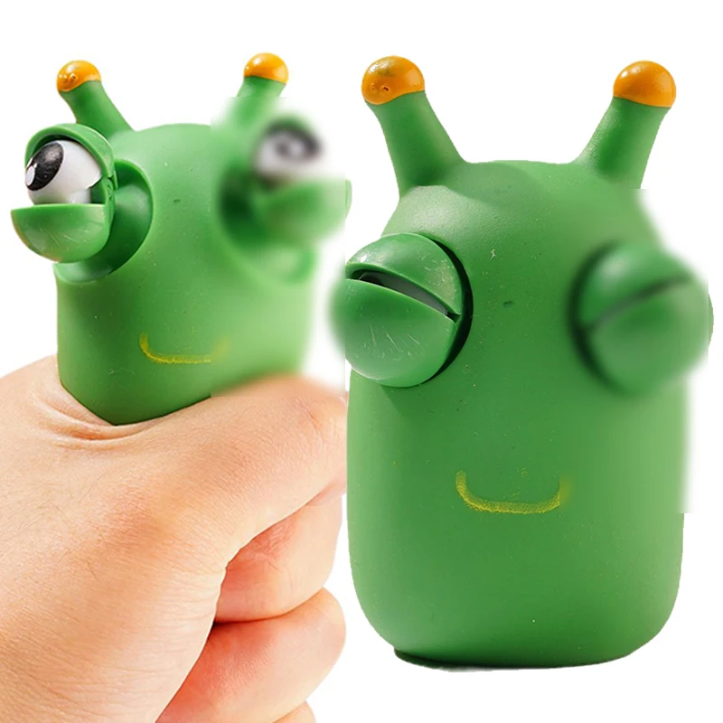 

Креативная игрушка-антистресс с зелеными глазами, игрушка-антистресс для взрослых и детей, Забавная детская игрушка-розыгрыш