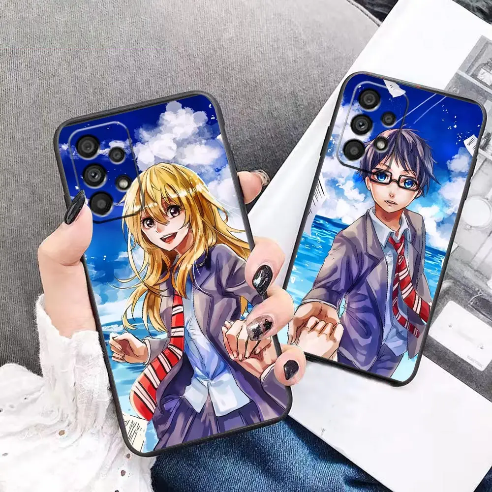 Case For Samsung A11 A12 A13 A14 A21s A22 A23 A31 A32 A33 A41 A42 A51 A52 A52s A53 A73 4G 5G Case Your Lie in April Manga anime
Case For Samsung A11 A12 A13 A14 A21s A22 A23 A31 A32 A33 A41 A42 A51 A52 A52s A53 A73 4G 5G Case Your Lie in April Manga anime