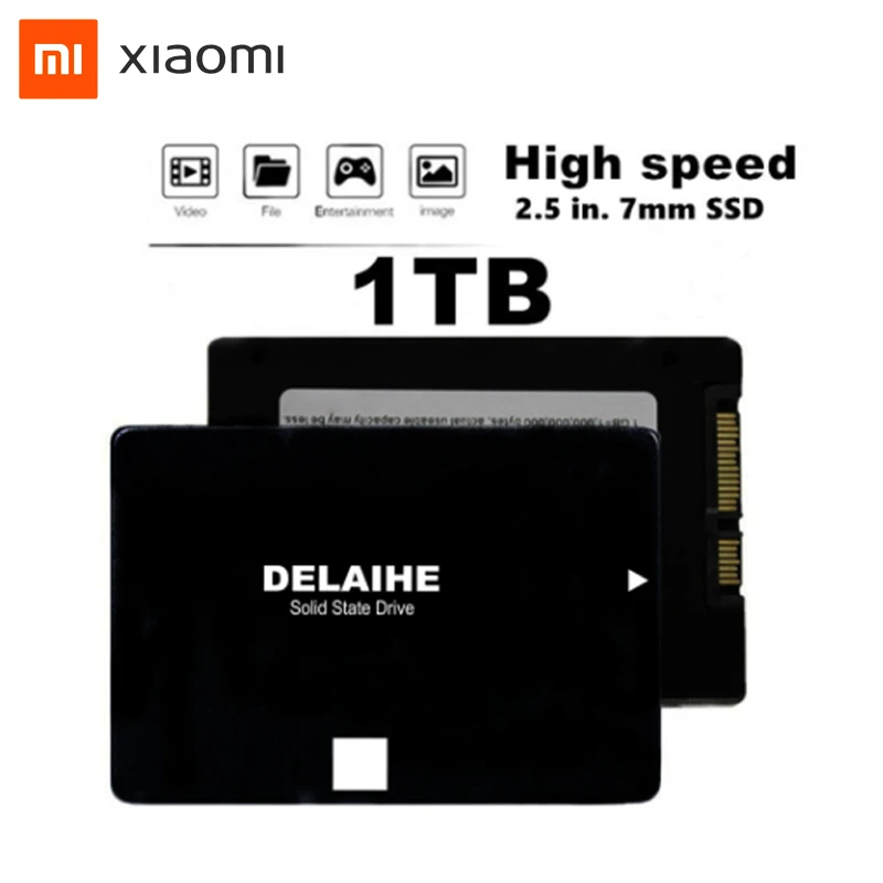 High-speed 100% Original Xiaomi Solid State Drive SSD 2.5 Inch 512GB 1TB Storage Capacity for Notebook Desktop Hard Drive
High-speed 100% Original Xiaomi Solid State Drive SSD 2.5 Inch 512GB 1TB Storage Capacity for Notebook Desktop Hard Drive