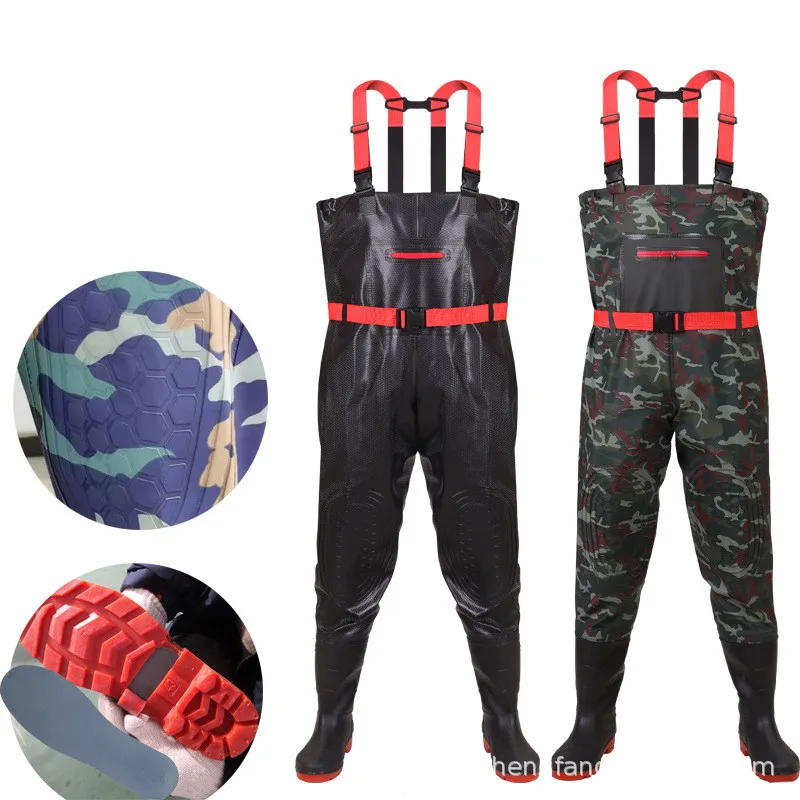 Fly Fishing Chest Waders with Boots for Mens Women Waterproof Hunting Bootfoot with Belt Durable Outdoor Fish Overalls
Fly Fishing Chest Waders with Boots for Mens Women Waterproof Hunting Bootfoot with Belt Durable Outdoor Fish Overalls