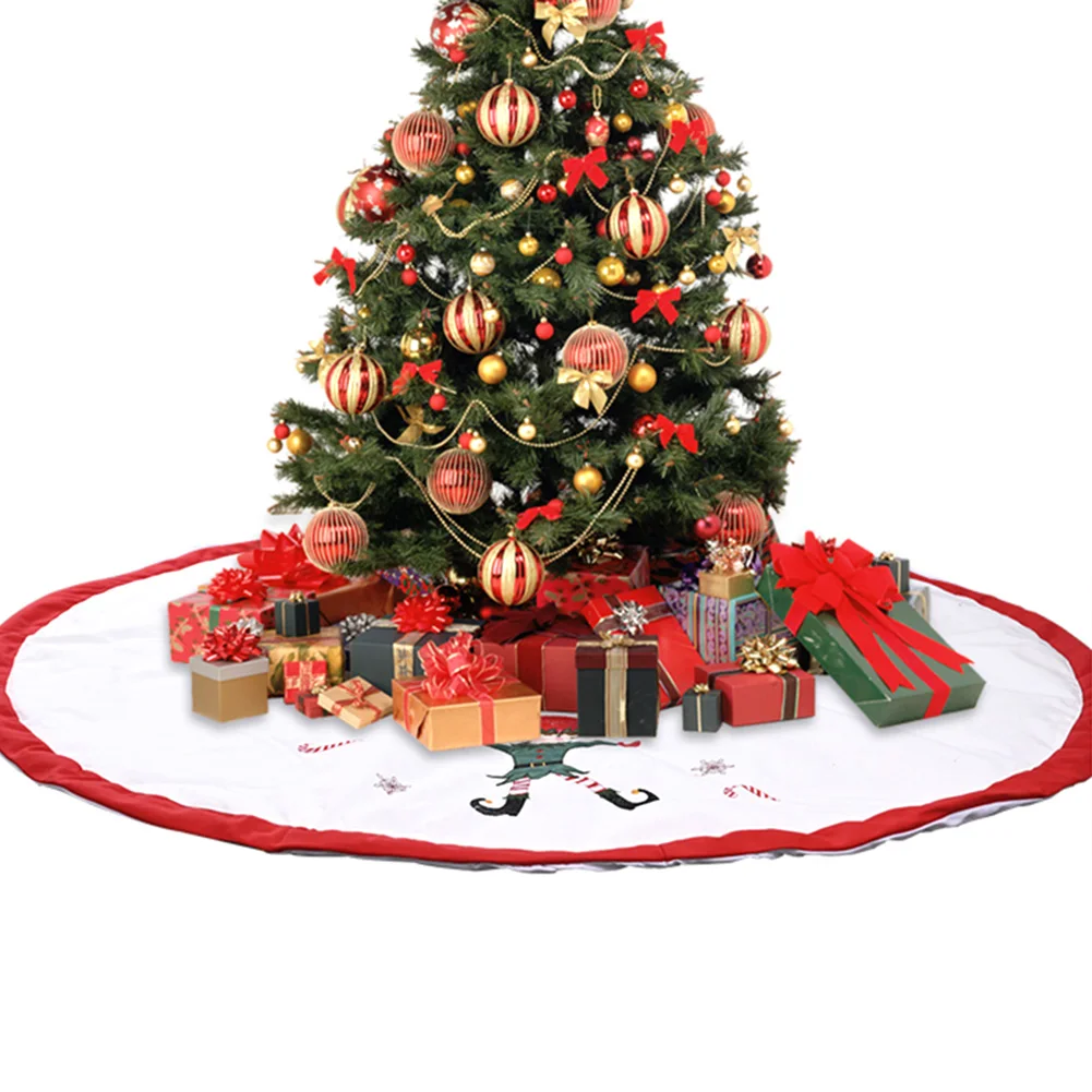 Fashion Christmas Tree Skirt for New Year Xmas Floor Mat Cover Home Party Decor Chic Linen Carpet Floor Mat Cover
Fashion Christmas Tree Skirt for New Year Xmas Floor Mat Cover Home Party Decor Chic Linen Carpet Floor Mat Cover
