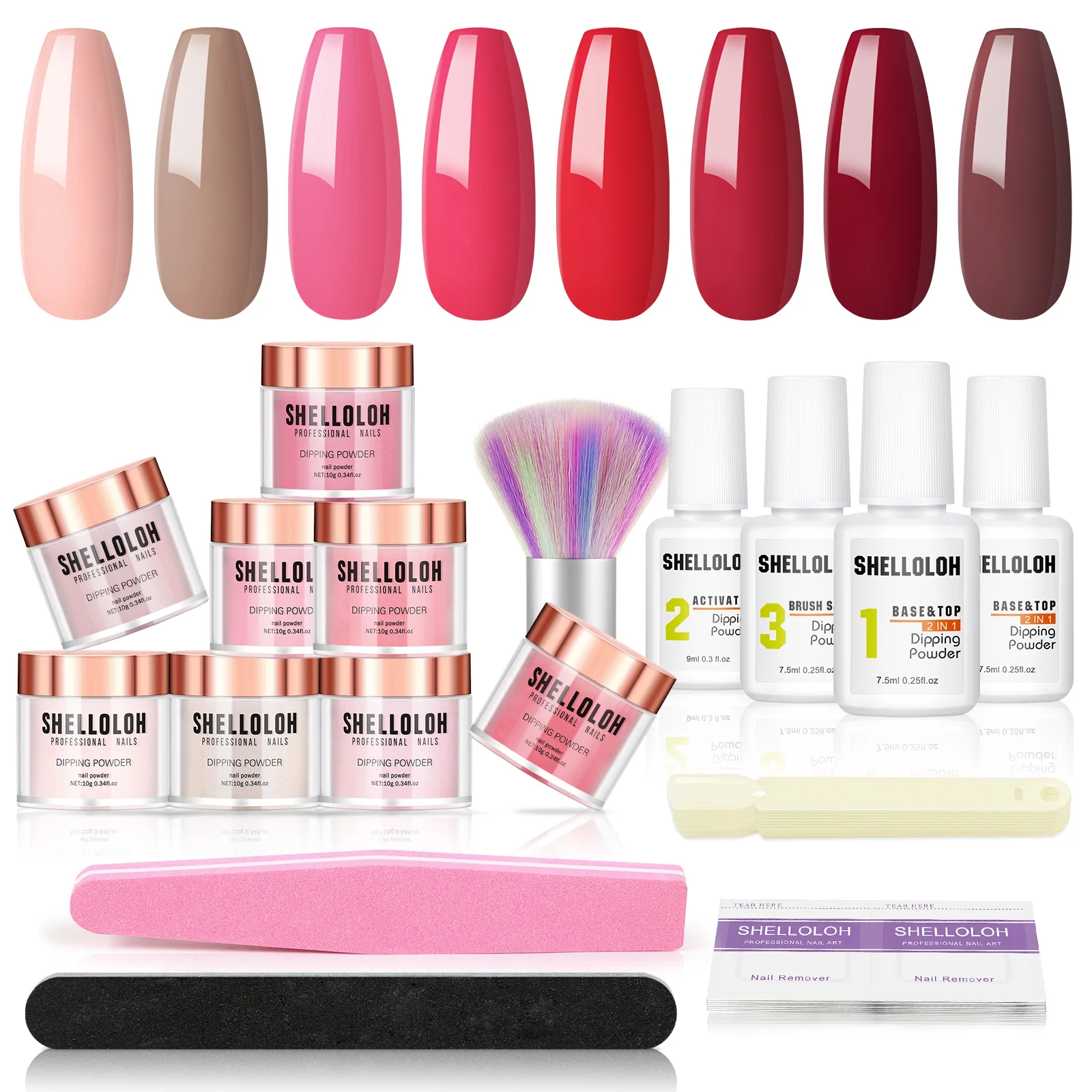 Dipping Nail Powder Set Bright Colors Acrylic with Activator TB Nail Tools French Art Natural Dry Dipping System Powder Set
Dipping Nail Powder Set Bright Colors Acrylic with Activator TB Nail Tools French Art Natural Dry Dipping System Powder Set