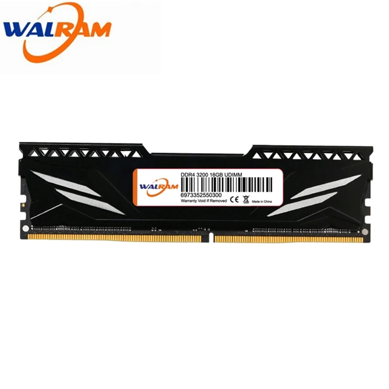 WAL оперативная Память ОЗУ ddr3 4 ГБ 8 ddr4 16 32 1600 1866 2400 2666 3200 МГц память для настольного