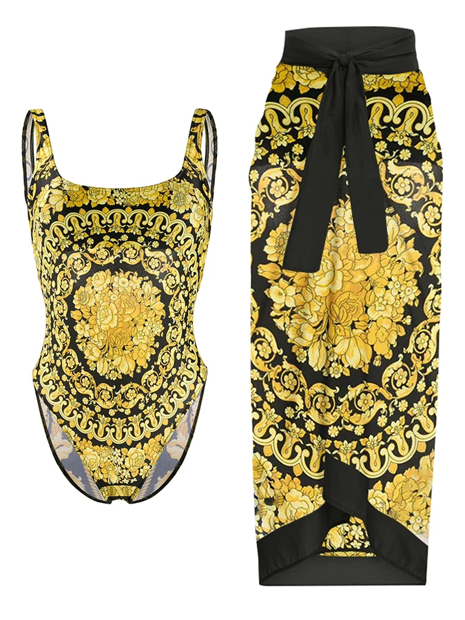 Роскошный купальник 2023, женские сексуальные платья для стрингов, бикини, женская пляжная одежда, модные части для приталенного силуэта, элегантный винтажный принт 
Роскошный купальник 2023, женские сексуальные платья для стрингов, бикини, женская пляжная одежда, модные части для приталенного силуэта, элегантный винтажный принт