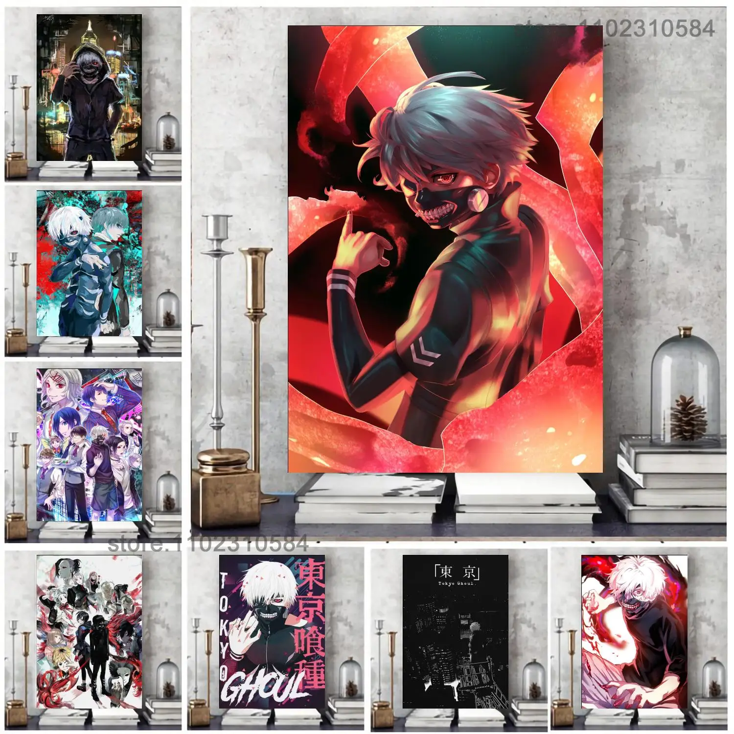 TOKYO GHOUL Kaneki & Friends (Anime) Poster Print (24 x 36) Wall Art Canvas Poster Decoration Art Poster Family bedroom Painting
TOKYO GHOUL Kaneki & Friends (Anime) Poster Print (24 x 36) Wall Art Canvas Poster Decoration Art Poster Family bedroom Painting