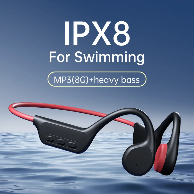 Bluetooth Wireless Bone Conduction Earphone TWS IPX8 Waterproof Headphone With Mic Headset Sports Swimming Smartphone For Xiaomi
Bluetooth Wireless Bone Conduction Earphone TWS IPX8 Waterproof Headphone With Mic Headset Sports Swimming Smartphone For Xiaomi