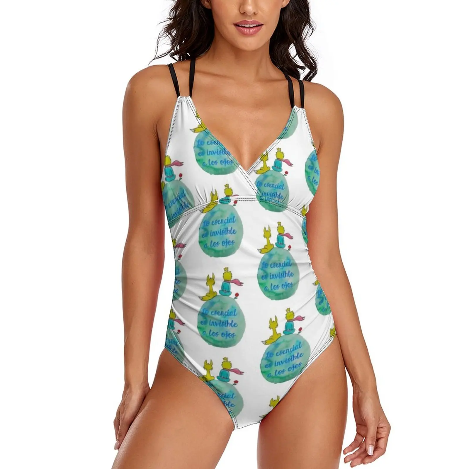 Little Prince Swimsuit Invisible To The Eyes Swimwear One-Piece Bathing Suit Sexy Stylish Fitness Swimsuits Plus Size
Little Prince Swimsuit Invisible To The Eyes Swimwear One-Piece Bathing Suit Sexy Stylish Fitness Swimsuits Plus Size