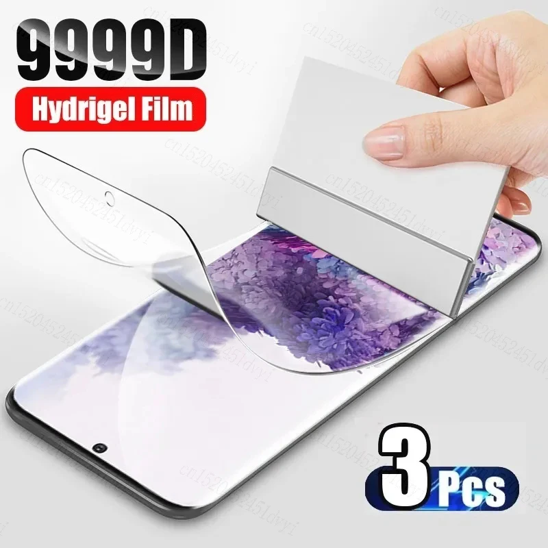 3Pcs Hydrogel Film For Samsung Galaxy A54 A14 A34 A24 M54 S23FE A74 A53 S21FE S20FE A52 A25 5G Screen Protector Protective Film 
3Pcs Hydrogel Film For Samsung Galaxy A54 A14 A34 A24 M54 S23FE A74 A53 S21FE S20FE A52 A25 5G Screen Protector Protective Film