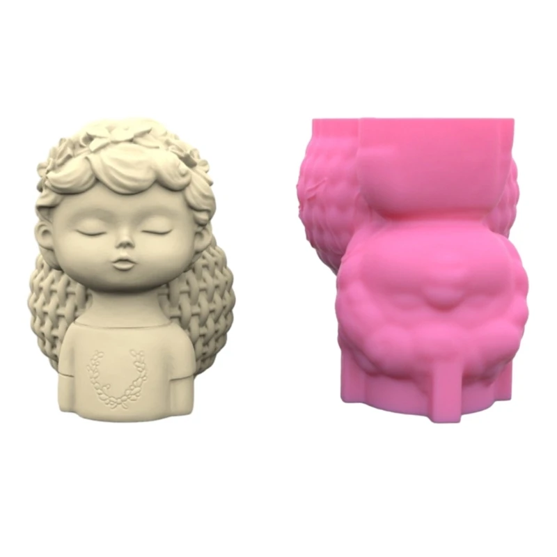 Geometric Little Girl Gypsum Silicone Molds Storage Box Mold for Making Succulent Plant Pot Flower Pot Candle Holder
Geometric Little Girl Gypsum Silicone Molds Storage Box Mold for Making Succulent Plant Pot Flower Pot Candle Holder