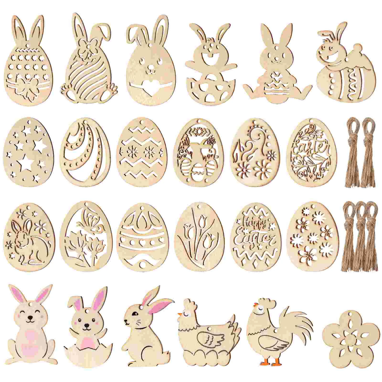 Easter Wood Wooden Ornaments Slices Crafts Hanging Cutouts Tags Diy Egg Bunny Unfinished Eggs Ornament Kids Embellishments Gift
Easter Wood Wooden Ornaments Slices Crafts Hanging Cutouts Tags Diy Egg Bunny Unfinished Eggs Ornament Kids Embellishments Gift