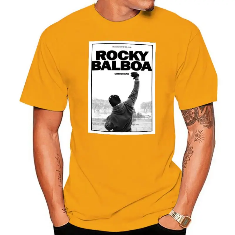 Fashion Men ROCKY BALBOA Printed T Shirts Famous Movie ROCKY BALBOA POSTER t-shirts Top Tee Shirts
Fashion Men ROCKY BALBOA Printed T Shirts Famous Movie ROCKY BALBOA POSTER t-shirts Top Tee Shirts