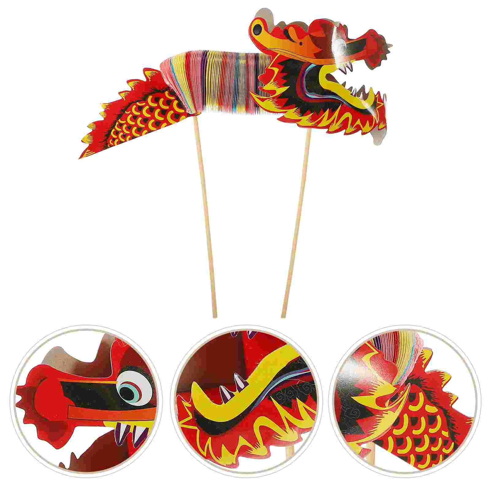 Chinese Decoration New Year Dragon Paper Hanging Spring Festival Garland Cake Picks 3D Supplies
Chinese Decoration New Year Dragon Paper Hanging Spring Festival Garland Cake Picks 3D Supplies