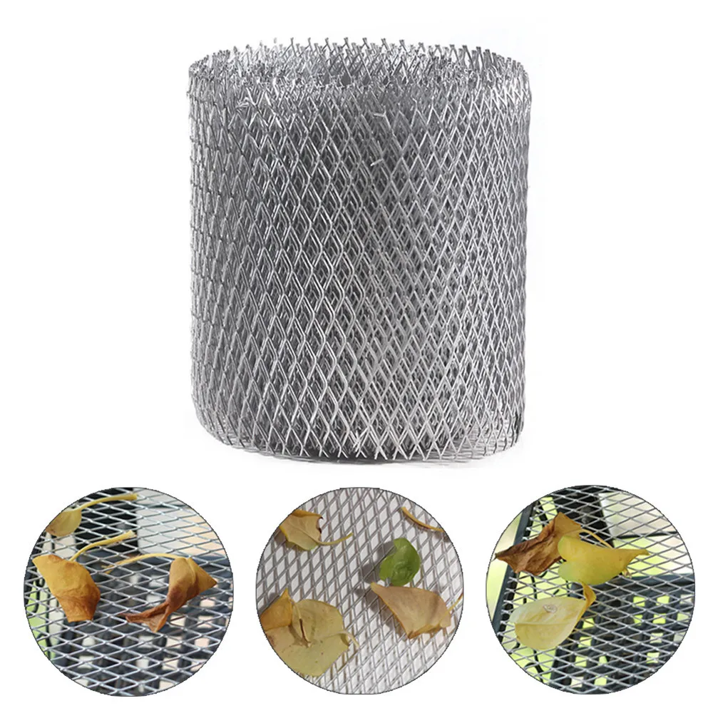 Aluminum Roof Gutter Guard Filters Stops Blockage Leaf Drains Debris Drain Net Cover Gutter Guard 15.4cmx6M
Aluminum Roof Gutter Guard Filters Stops Blockage Leaf Drains Debris Drain Net Cover Gutter Guard 15.4cmx6M