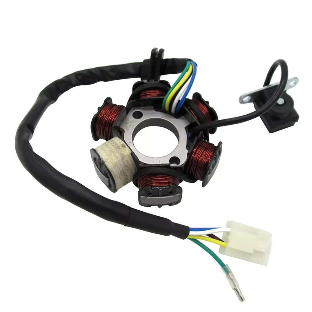 6 Coil 5 Wire 50cc 110cc 125cc 150cc Scooter Moped Bike ATV Quad Magneto Stator 2019
6 Coil 5 Wire 50cc 110cc 125cc 150cc Scooter Moped Bike ATV Quad Magneto Stator 2019