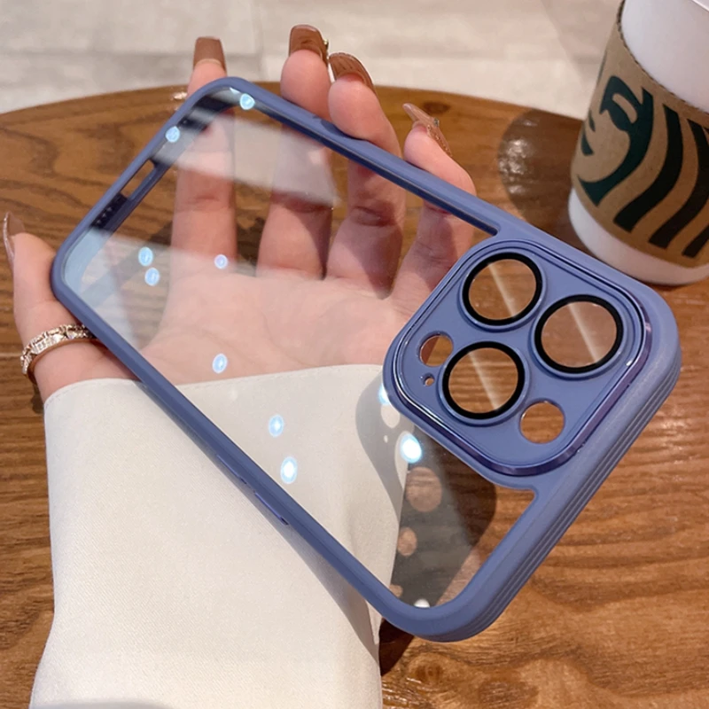 Luxury Temper Glass Camera Protector Case for iPhone 14 Pro Max 11 12 13 Pro Max 14 Plus Transparent Acrylic TPU Armor Cover
Luxury Temper Glass Camera Protector Case for iPhone 14 Pro Max 11 12 13 Pro Max 14 Plus Transparent Acrylic TPU Armor Cover