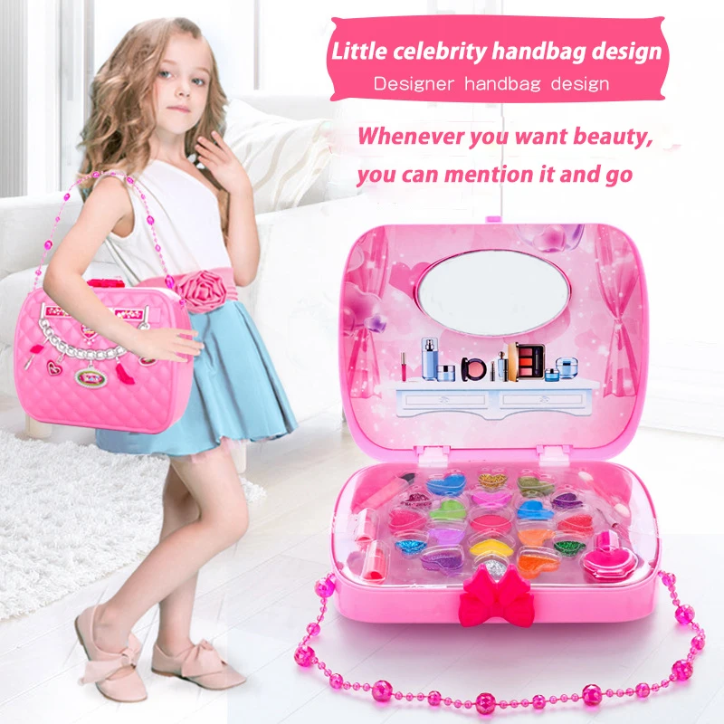 Fashion Children‘s Toys, Children‘s Cosmetics, Toys, Handbags, Princess Bag, Lipstick, Nail Polish.
Fashion Children‘s Toys, Children‘s Cosmetics, Toys, Handbags, Princess Bag, Lipstick, Nail Polish.