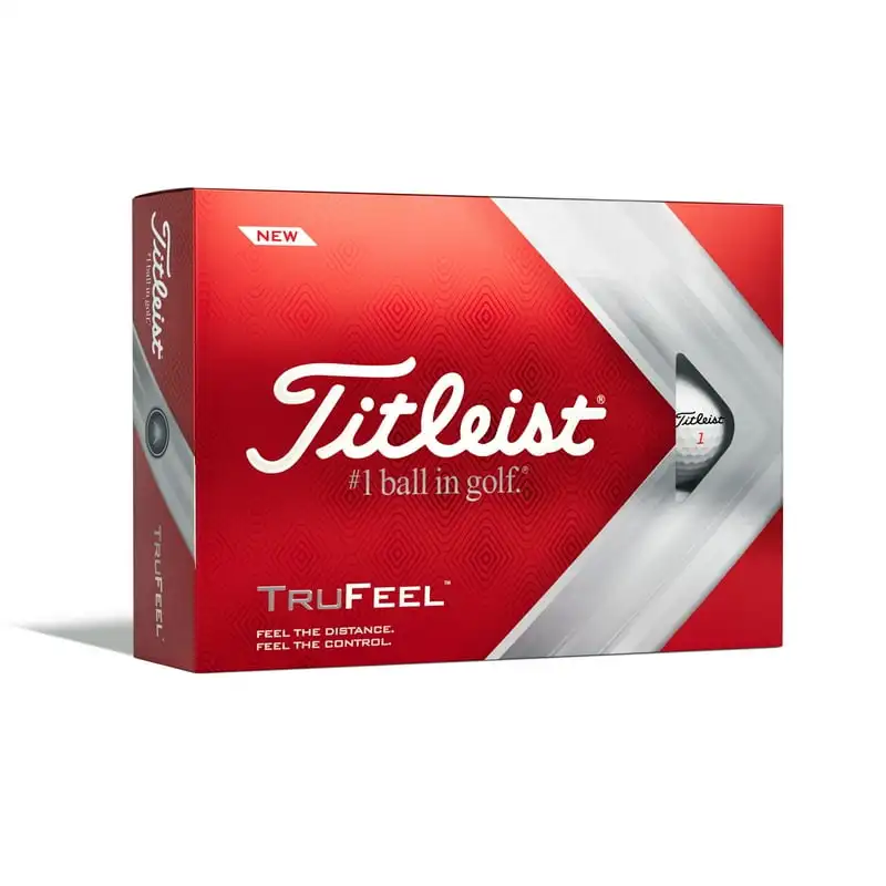 

TruFeel Golf Balls, 12 Pack, White Golf headcover Lead tape Golf training aids Golf tool Skytrack golf simulator Golf tee Divot